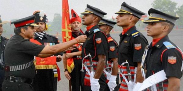 There's a brief training in OTA. OTA stands for Officer's Training Academy. Passing out from here is a matter of pride. 