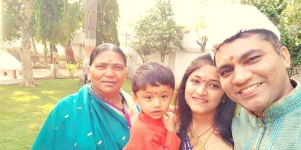 Dr. Rajendra Bharud Family