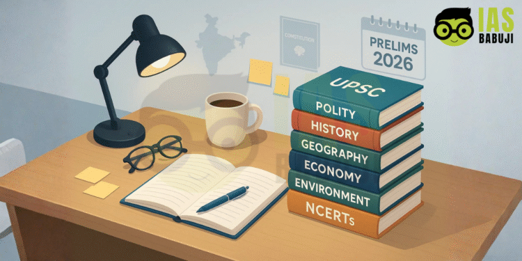 Top 10 Books for UPSC Prelims 2026