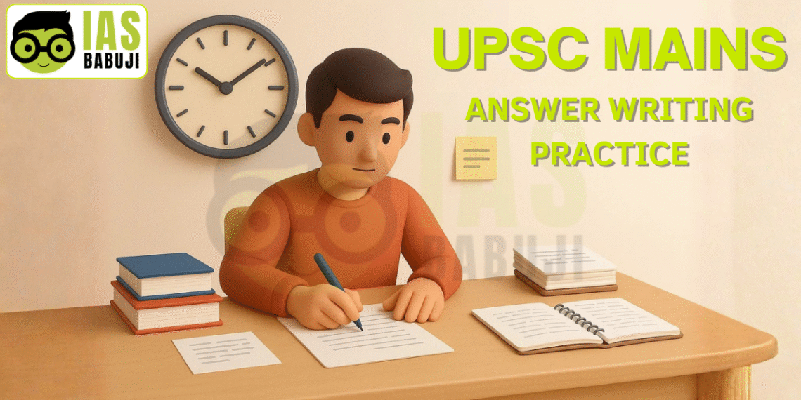 UPSC Mains Answer Writing Practice - IASBabuJi