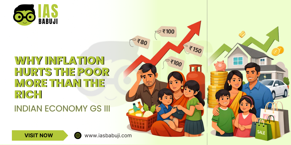 Why Inflation Hurts the Poor More Than the Rich - IAS BABU JI
